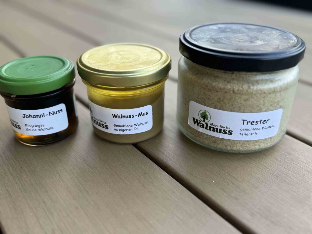 Strandjungs Landvergnügen Walnuss-Manufaktur Produkte